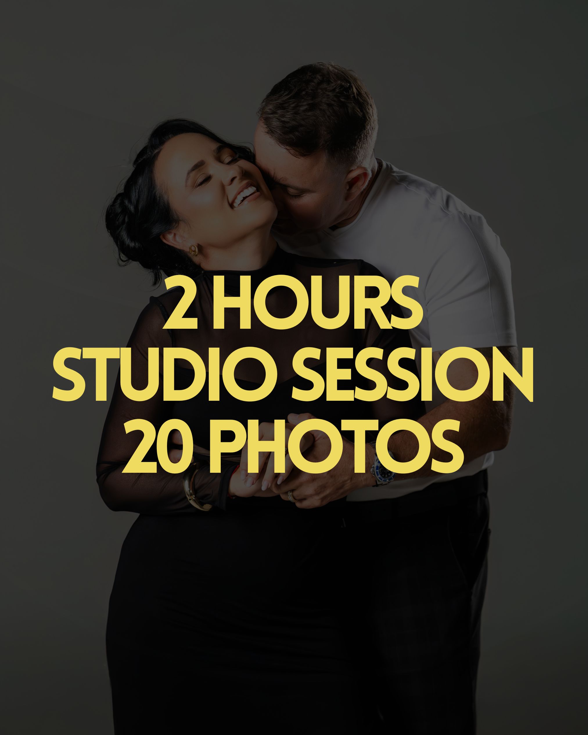 2 Hours - Studio Session - 20 Photos